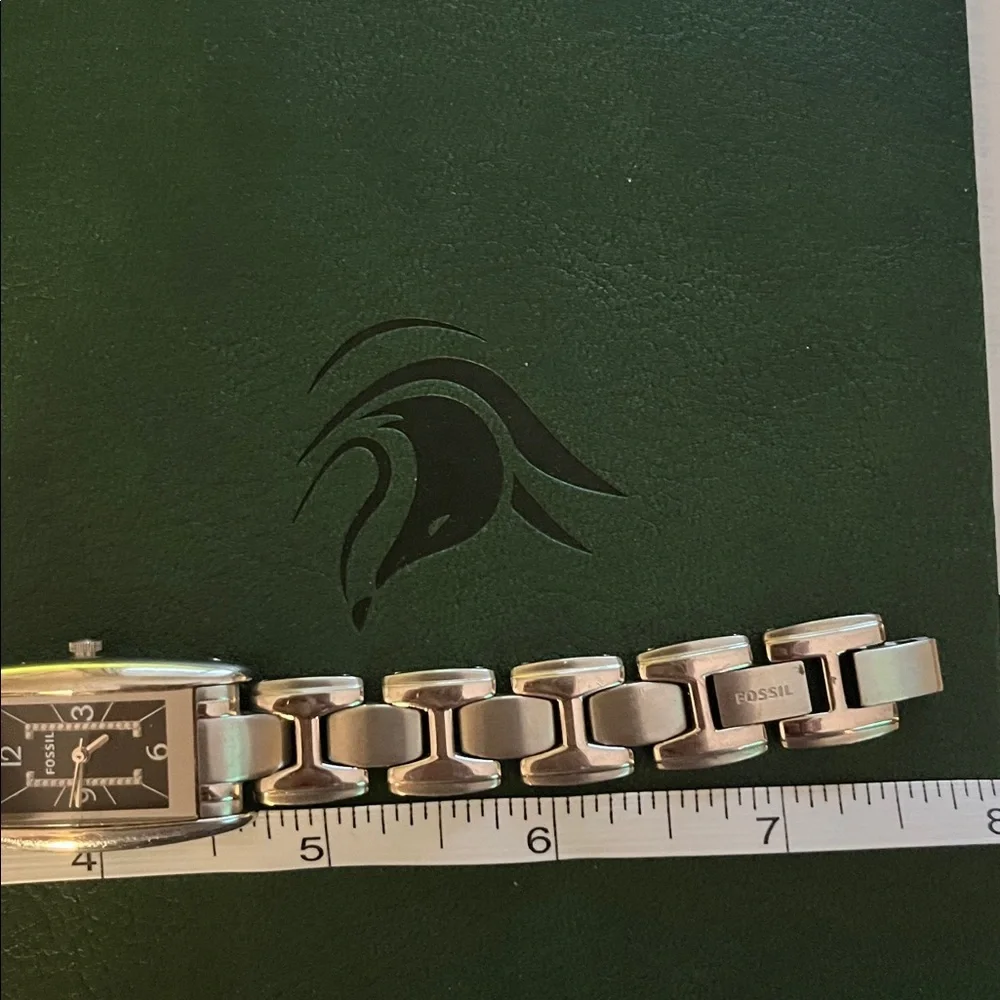 Fossil Women's Silver Link Watch